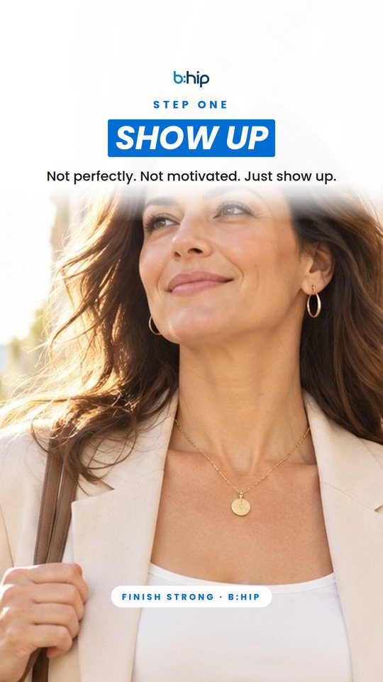 Step one: Show up — story post