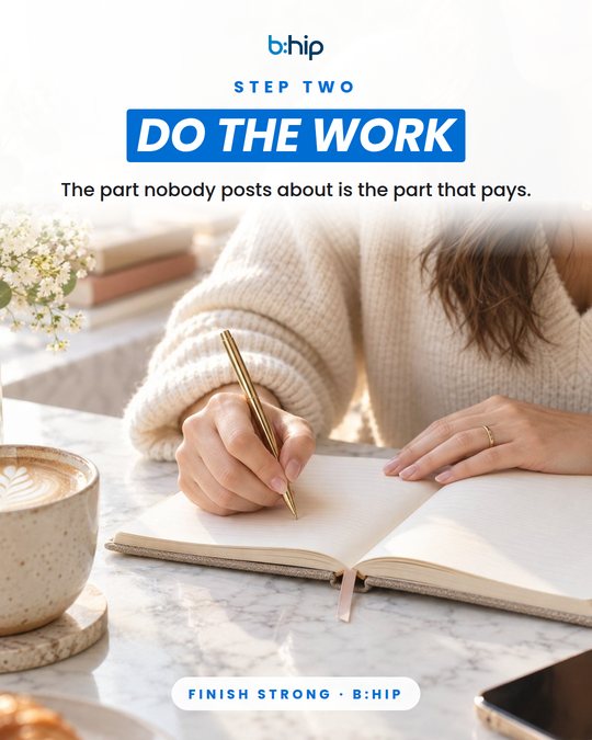 Step two: Do the work — feed post